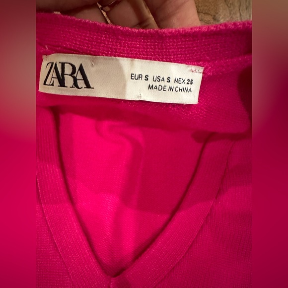 Zara Fuschia Bodysuit - Picture 2 of 2